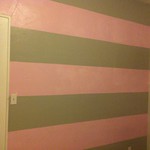 A DIY tutorial I found on painting stripes on a wall.